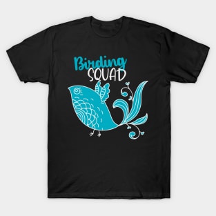 Birding Squad Bird Watching Birder Gift T-Shirt